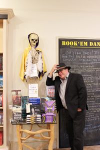 Pete Mock in the mystery room