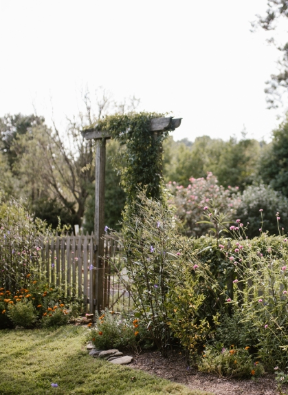 Archway in a garden