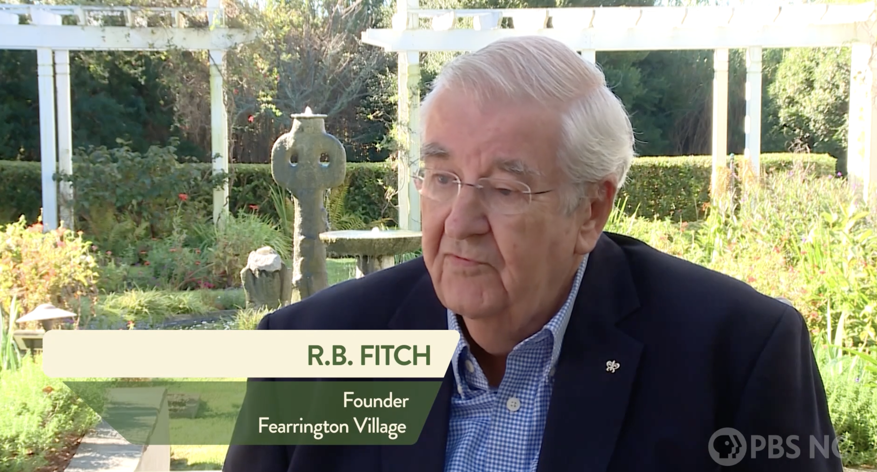 RB Fitch chatting with NC Weekend