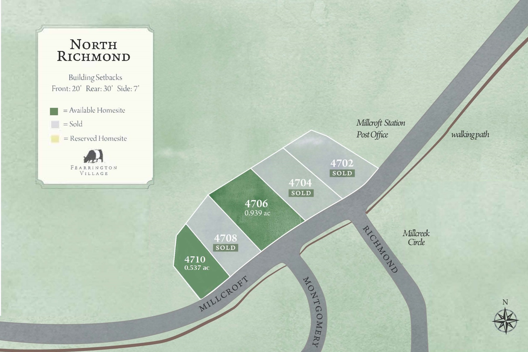 North Richmond map Aug 2023