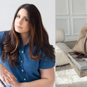oliveve Owner and Designer Christina Campagnoli, hobo handbag