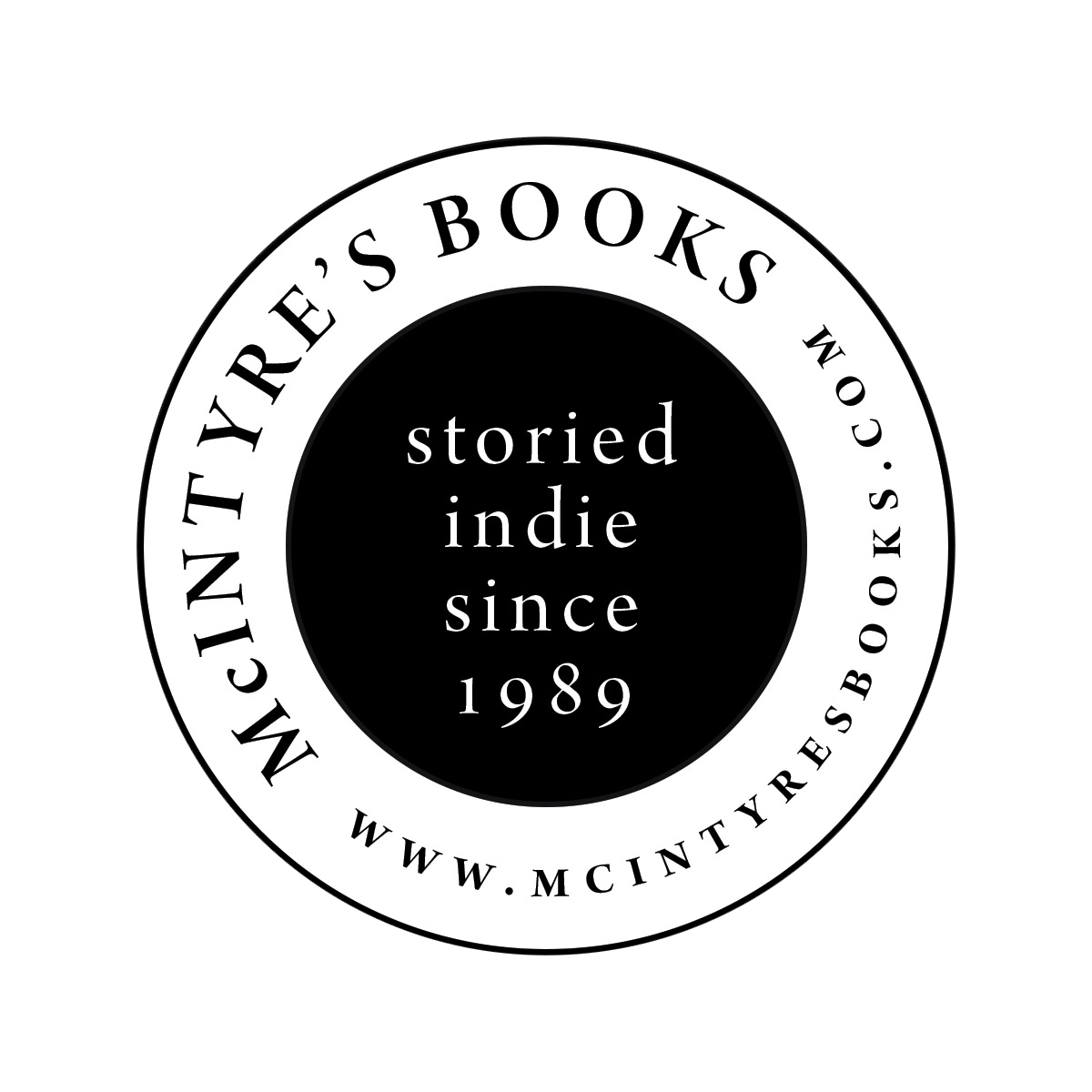 mcintyre's books www.mcontyresbooks.com storied indie since 1989
