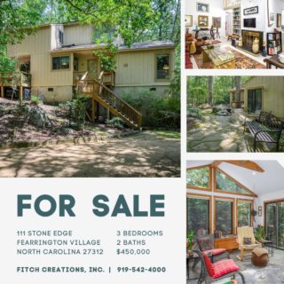 New listing!

Click the link in bio to take a virtual tour or call the Fitch Creations Real Estate Team today to schedule a tour: 

919-542-4000