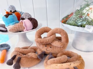 There's something so silly about a smiley pretzel...it's kind of irresistible! ​​​​​​​​ ​​​​​​​​ ​​​​​​​​ #kids #children #cute #kidssection #toys #jellycat #pretzel #smiles #books #fun #family #cute #baby #sweet #whimsy #fearrington #fearringtonnc #fearringtonvillage #raleigh #durham #chapelhill #briarchapel #fearringtonkids @fearrington_house @briarchapel