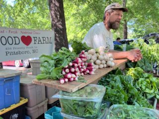 Join us today and every Tuesday beginning at four on the dot for our weekly farmers market, boasting local produce, ciders, beers, baked goods, and more! Check our stories every Tuesday for scenes from the market that we love so dearly