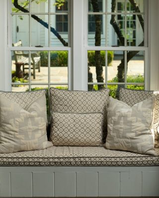 A window seat is the perfect spot to curl up with a book (from McIntyre's, of course!) and relax during your Fearrington stay​​​​​​​​ ​​​​​​​​ ​​​​​​​​ #relax #book #read #nook #windowseat #garden #views #vibes #instagood #calm #zen #simple #simplicity #thelittlethings #luxury #rest #relaischateaux @relaischateaux